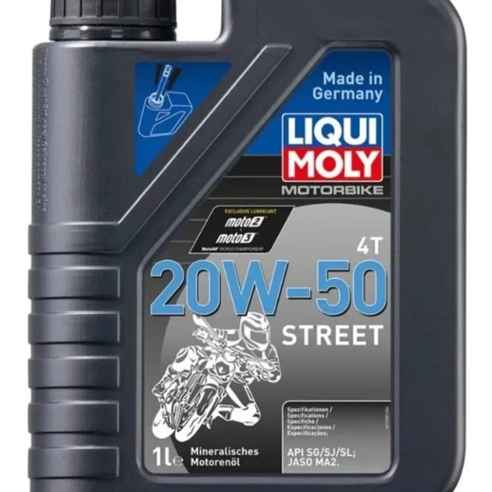 ACEITE MOTOR 20W50 LIQUI MOLY SEMI SINTETICO